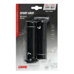 Markolat gumi LAMPA sport fekete / szürke nyitott
