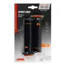 Markolat gumi LAMPA sport fekete / narancs nyitott