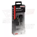 Kormányvégdísz gumis LAMPA fekete (17mm) Kormányvégdísz gumis LAMPA fekete (17mm)