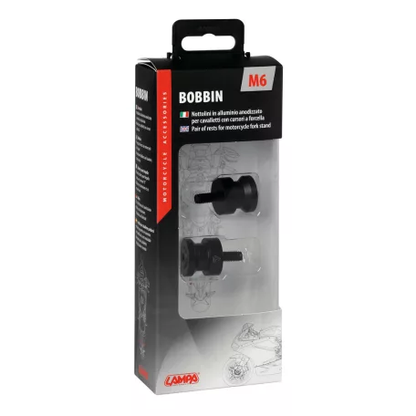 Emelő adapter menet d=6x1,00mm fekete (Lampa)