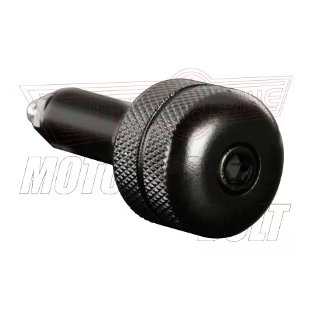 Kormányvégdísz gumis LAMPA fekete bordás (13mm)