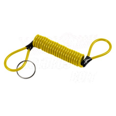 Tárcsafékzár-emlékeztető kábel sárga LAMPA