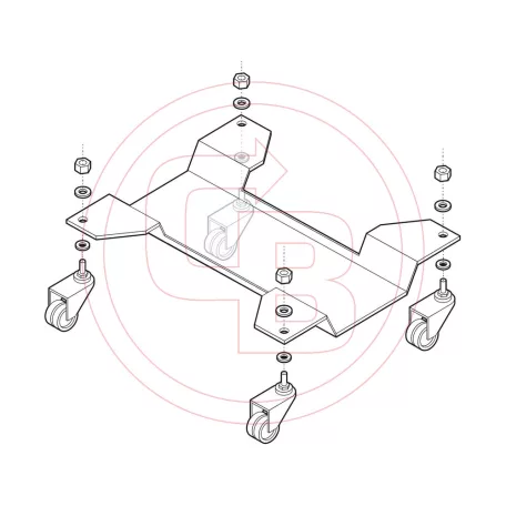 Motormozgató LAMPA max 350kg