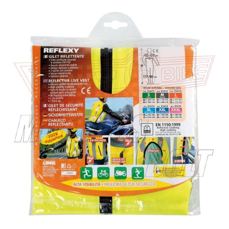 Láthatósági mellény LAMPA