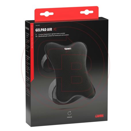 LAMPA 91471 GelPad – XL (32 × 27 cm) zselés motoros ülőpárna