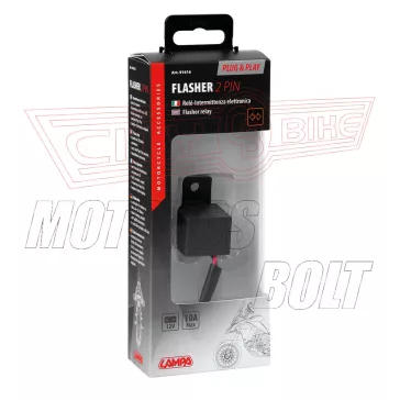 Indexrelé 12V 10A 2 lábu univerzális Japán motorok