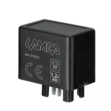 Indexrelé 12V 1,2A 7 lábú Led-es indexekhez (Suzuki)
