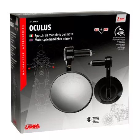 LAMPA Oculus 91636 visszapillantó tükörpár kormányvégbe E jeles