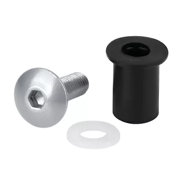 Csavarkészlet PLEXIHEZ M5 ezüst Lampa (10 db)