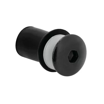Csavarkészlet PLEXIHEZ M5 fekete Lampa (10 db)