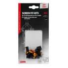 Csavarkészlet PLEXIHEZ M5 arany Lampa (10 db)