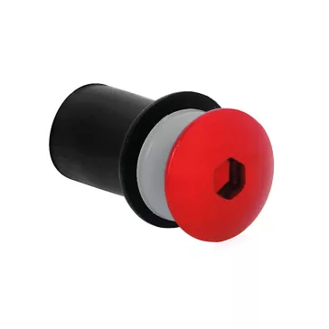 Csavarkészlet PLEXIHEZ M5 piros Lampa (10 db)