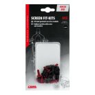 Csavarkészlet PLEXIHEZ M5 piros Lampa (10 db)