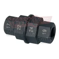   Lépcsős imbuszfej (sportmotorok első keréktengelyéhez) 17-24mm BUZZETTI