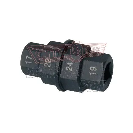 Lépcsős imbuszfej (sportmotorok első keréktengelyéhez) 17-24mm BUZZETTI