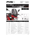 Plexi-szélvédő Suzuki GSX S750 (2017-2021) PUIG füst színű