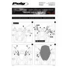 Plexi-szélvédő Suzuki GSX S750 (2017-2021) PUIG füst színű