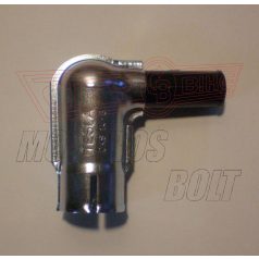 Gyertyapipa hajlított fémházas ( árnyékolt Tesla)