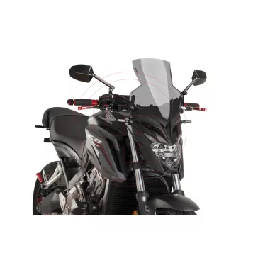   Plexi-szélvédő sötétített színű Honda CB 650 F (2014-2018) Puig