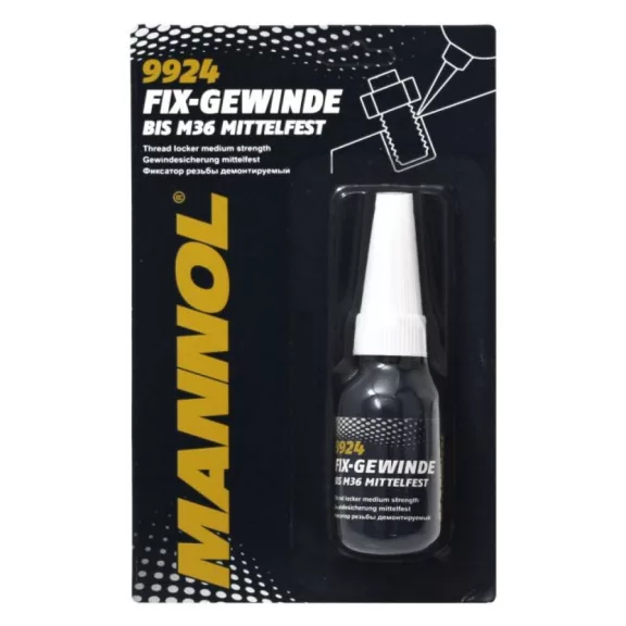 MANNOL csavarrögzítő (közepes szilárdságú) 10ml MANNOL csavarrögzítő (közepes szilárdságú) 10ml