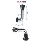 Szelep felnibe 90 fokos 11,5 mm furathoz