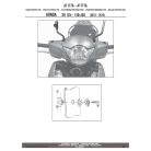 Plexi-szélvédő TARTÓ Honda SH 125I-150I ABS (12-16) GIVI