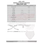 Plexi-szélvédő Honda CB 500 F (2016-2018) GIVI