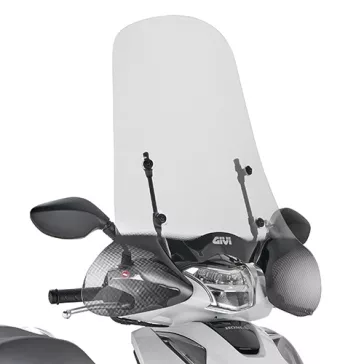 Plexi-szélvédő TARTÓ Honda SH 125I-150I (2017-2019) GIVI