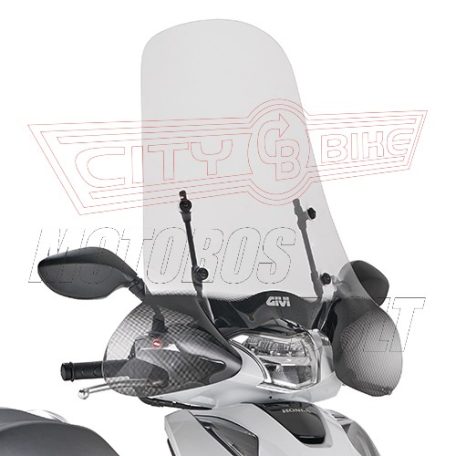 Plexi-szélvédő TARTÓ Honda SH 125I-150I (2017-2019)  GIVI