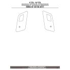 Plexi-szélvédő TARTÓ Honda SH 125I-150I (2017-2019) GIVI