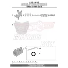 Plexi-szélvédő Honda CB 1000 R (2018-2019) GIVI