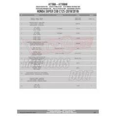   Plexi-szélvédő TARTÓ Honda Super Cub C125 (2018-2024) GIVI