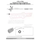 Plexi-szélvédő TARTÓ Honda CB 650 R (2019-2020) / Hona CB 650 R (2021-2023) / Honda CB 1000 R (2018-2020) GIVI