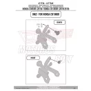 Plexi-szélvédő TARTÓ Honda CB 650 R (2019-2020) / Hona CB 650 R (2021-2023) / Honda CB 1000 R (2018-2020) GIVI