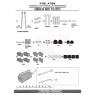 Plexi-szélvédő TARTÓ HONDA SH MODE (21-24) GIVI