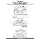 Plexi-szélvédő TARTÓ Honda CB 750 Hornet (2023-2024) GIVI