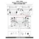 Plexi-szélvédő TARTÓ Honda CB 750 Hornet (2023-2024) GIVI