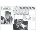 Plexi-szélvédő TARTÓ BMW R 1200 R (06-10) GIVI