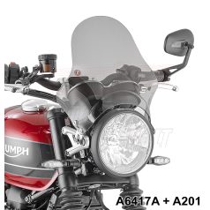   Plexi-szélvédő Benelli Imperiale 400 (20-24) / Kawasaki Z900 RS (18-24) / Triumph Speed Twin 1200 (19-20) GIVI