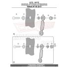 Plexi-szélvédő Yamaha XSR 700 (2016-2018) GIVI