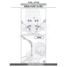 Plexi-szélvédő TARTÓ Yamaha D'ELIGHT 125 (21-24) GIVI