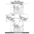 Plexi-szélvédő TARTÓ YAMAHA MT-09/MT-09 SP (21-23) GIVI