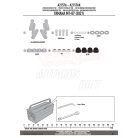 Plexi-szélvédő TARTÓ YAMAHA MT-07 (21-24) GIVI