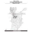 Plexi-szélvédő TARTÓ YAMAHA MT-07 (21-24) GIVI