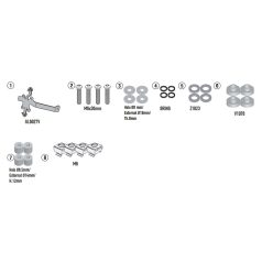   Rögzítő készlet GIVI szélvédőhöz (YAMAHA MT-07 2025 / MT-09 2024-2025)