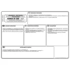 Plexi-szélvédő TARTÓ Honda SH 300I (07-10) GIVI