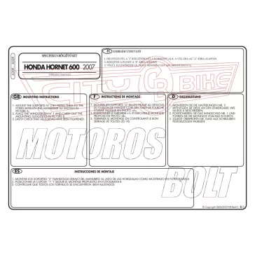 Plexi-szélvédő Honda Hornet 600 (07-10) GIVI (nem ABS)