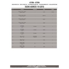 Plexi-szélvédő TARTÓ Suzuki Address 110 (2015-2018) GIVI