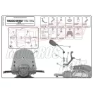 Plexi-szélvédő TARTÓ Piaggio Beverly 125IE-300IE (10-18) / Piaggio Beverly 350 Sport Touring (12-18) GIVI Plexi-szélvédő TARTÓ Piaggio Beverly 125IE-300IE (10-18) / Piaggio Beverly 350 Sport Touring (12-18) GIVI