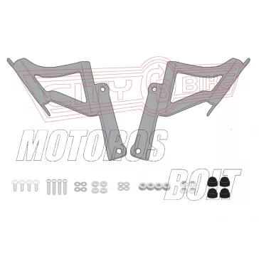   Plexi-szélvédő TARTÓ Kawasaki Z650/Z 900 (2020-2024) GIVI